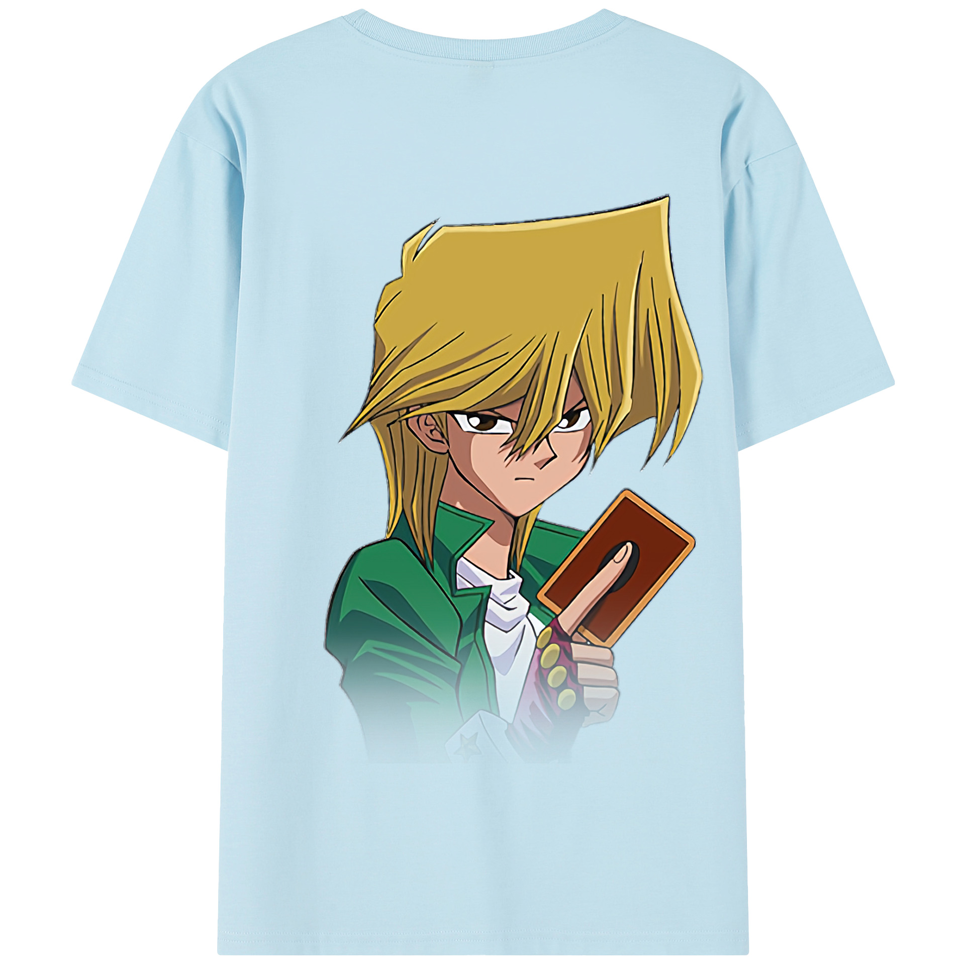 （画像用） 遊☆戯☆王 Yu-Gi-Oh! 綿100％半袖Tシャツ（背面プリント）